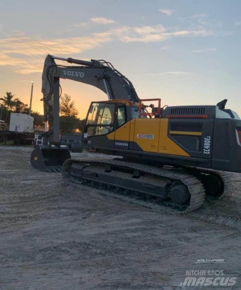 Volvo EC480EL Vikšriniai ekskavatoriai