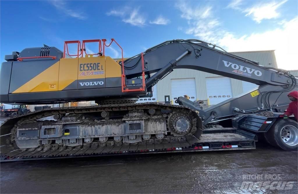 Volvo EC550EL Vikšriniai ekskavatoriai