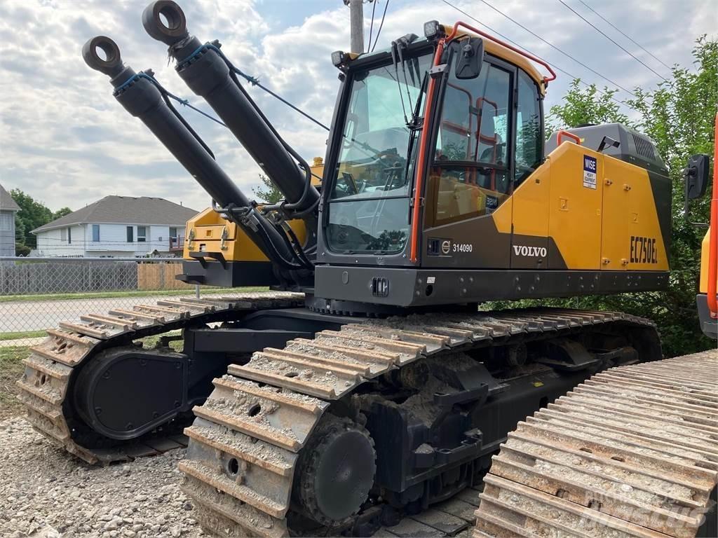 Volvo EC750EL Vikšriniai ekskavatoriai