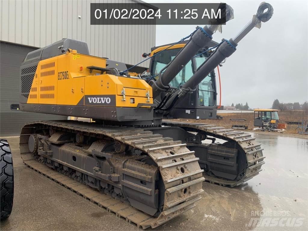 Volvo EC750EL Vikšriniai ekskavatoriai