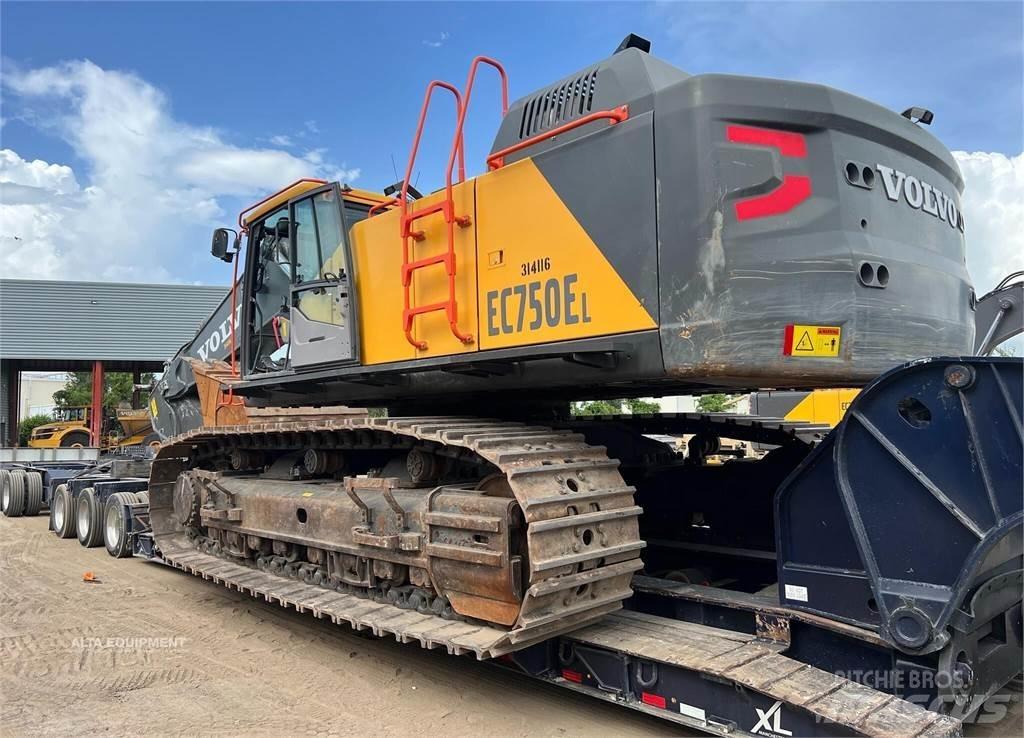 Volvo EC750EL Vikšriniai ekskavatoriai