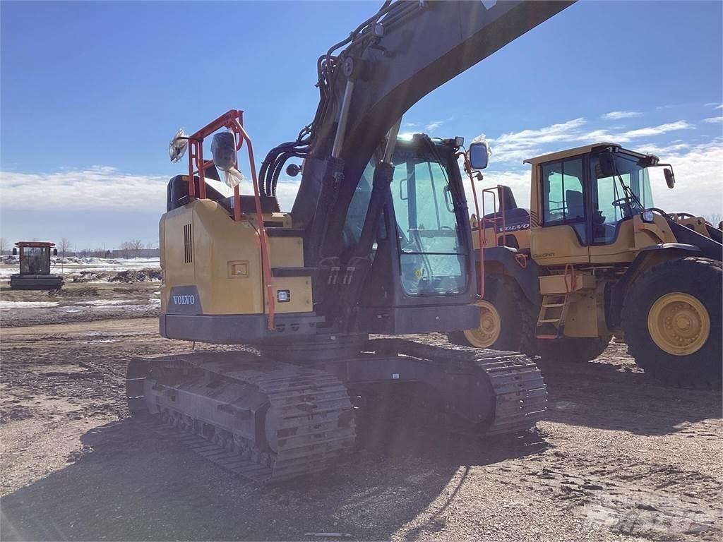 Volvo ECR145EL Vikšriniai ekskavatoriai