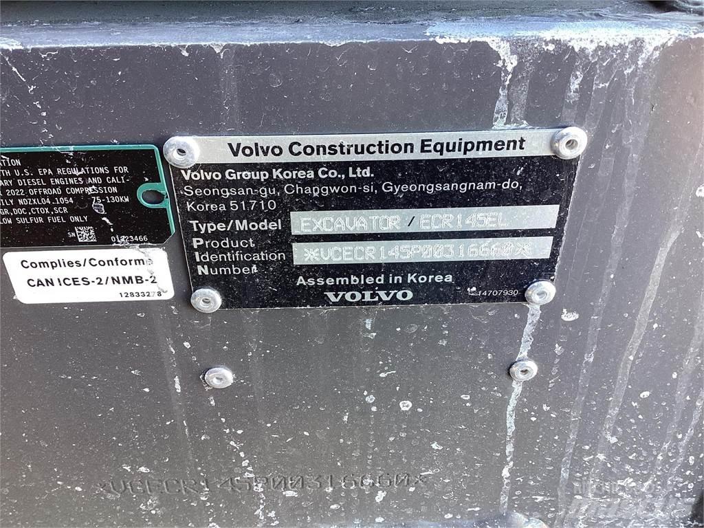 Volvo ECR145EL Vikšriniai ekskavatoriai
