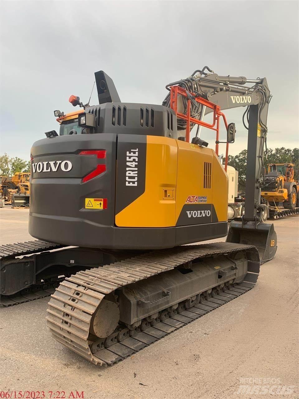 Volvo ECR145EL Vikšriniai ekskavatoriai