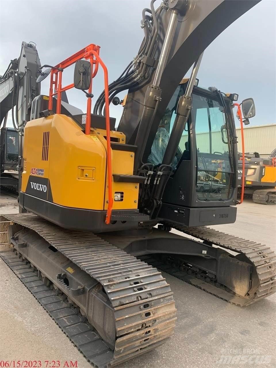 Volvo ECR145EL Vikšriniai ekskavatoriai