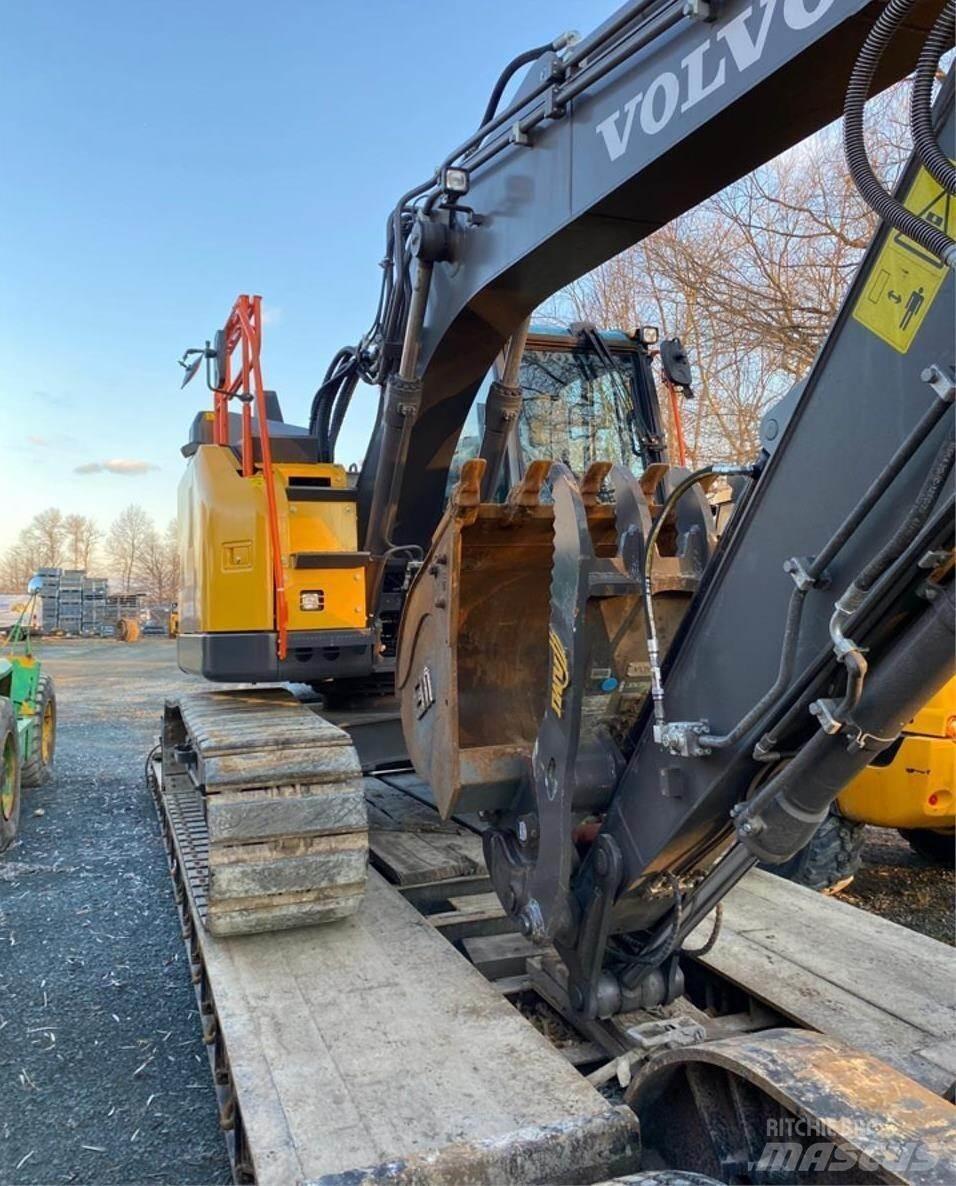 Volvo ECR145EL Vikšriniai ekskavatoriai