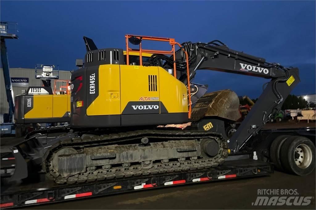 Volvo ECR145EL Vikšriniai ekskavatoriai