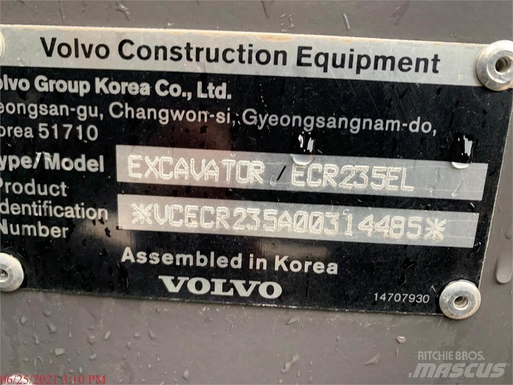Volvo ECR235EL Vikšriniai ekskavatoriai