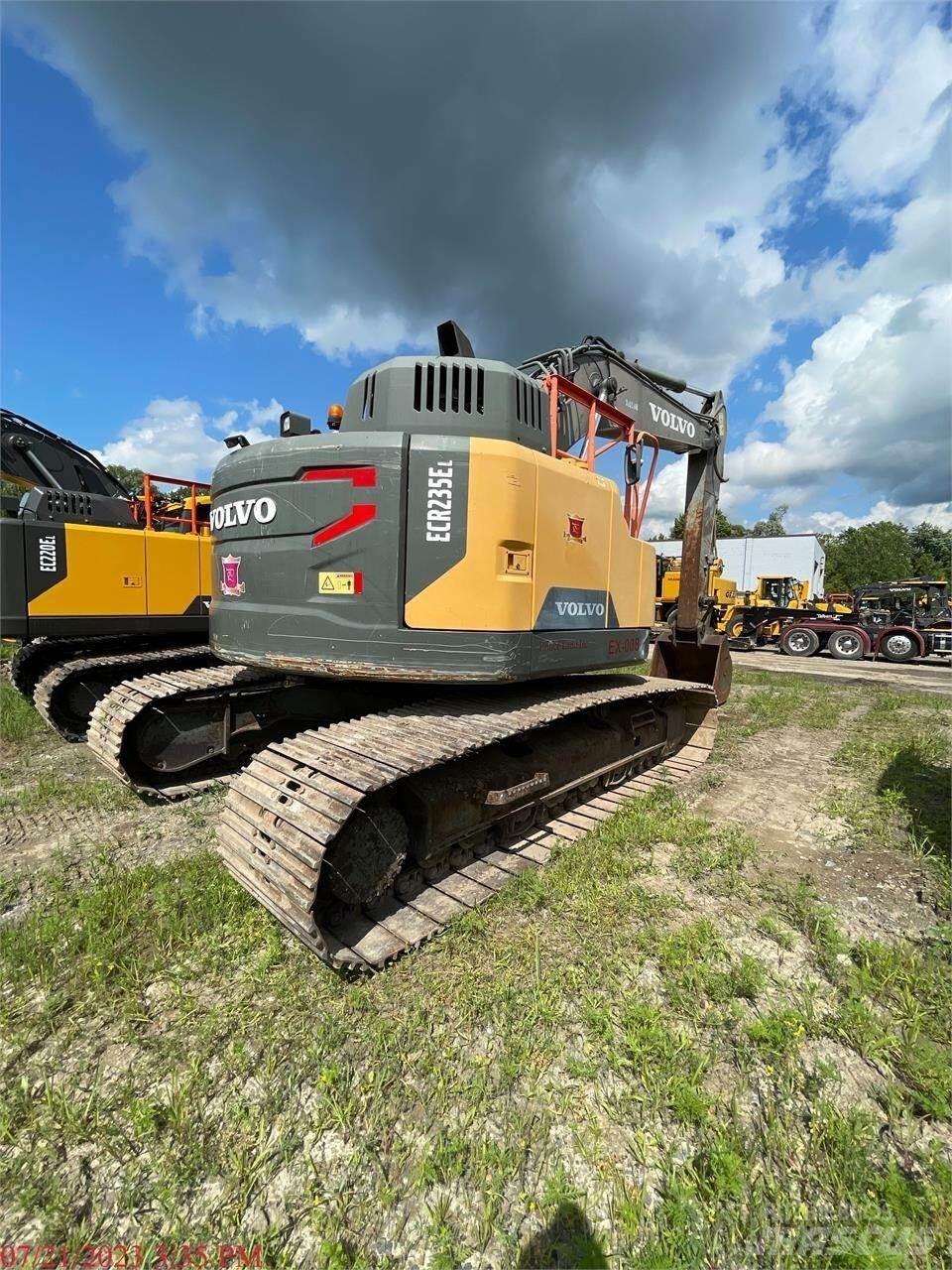 Volvo ECR235EL Vikšriniai ekskavatoriai
