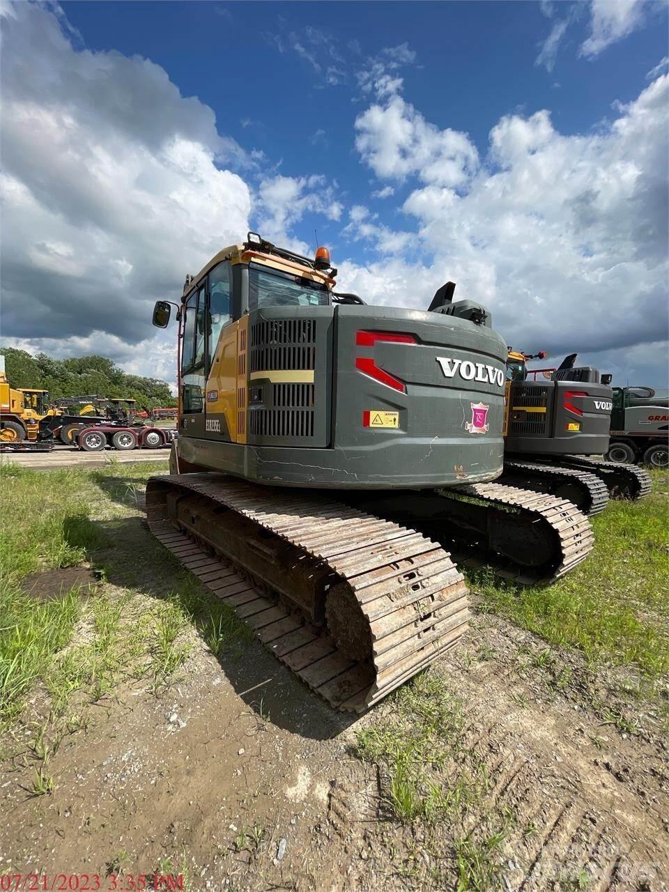 Volvo ECR235EL Vikšriniai ekskavatoriai