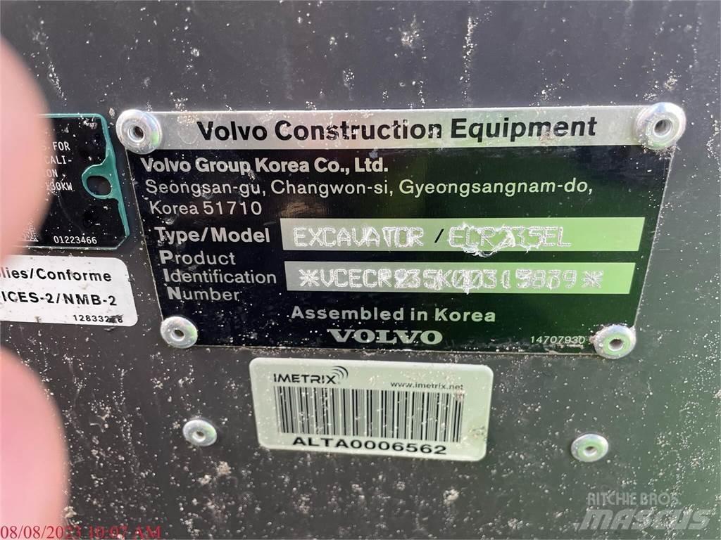 Volvo ECR235EL Vikšriniai ekskavatoriai