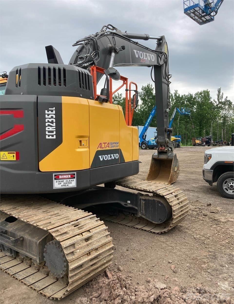 Volvo ECR235EL Vikšriniai ekskavatoriai