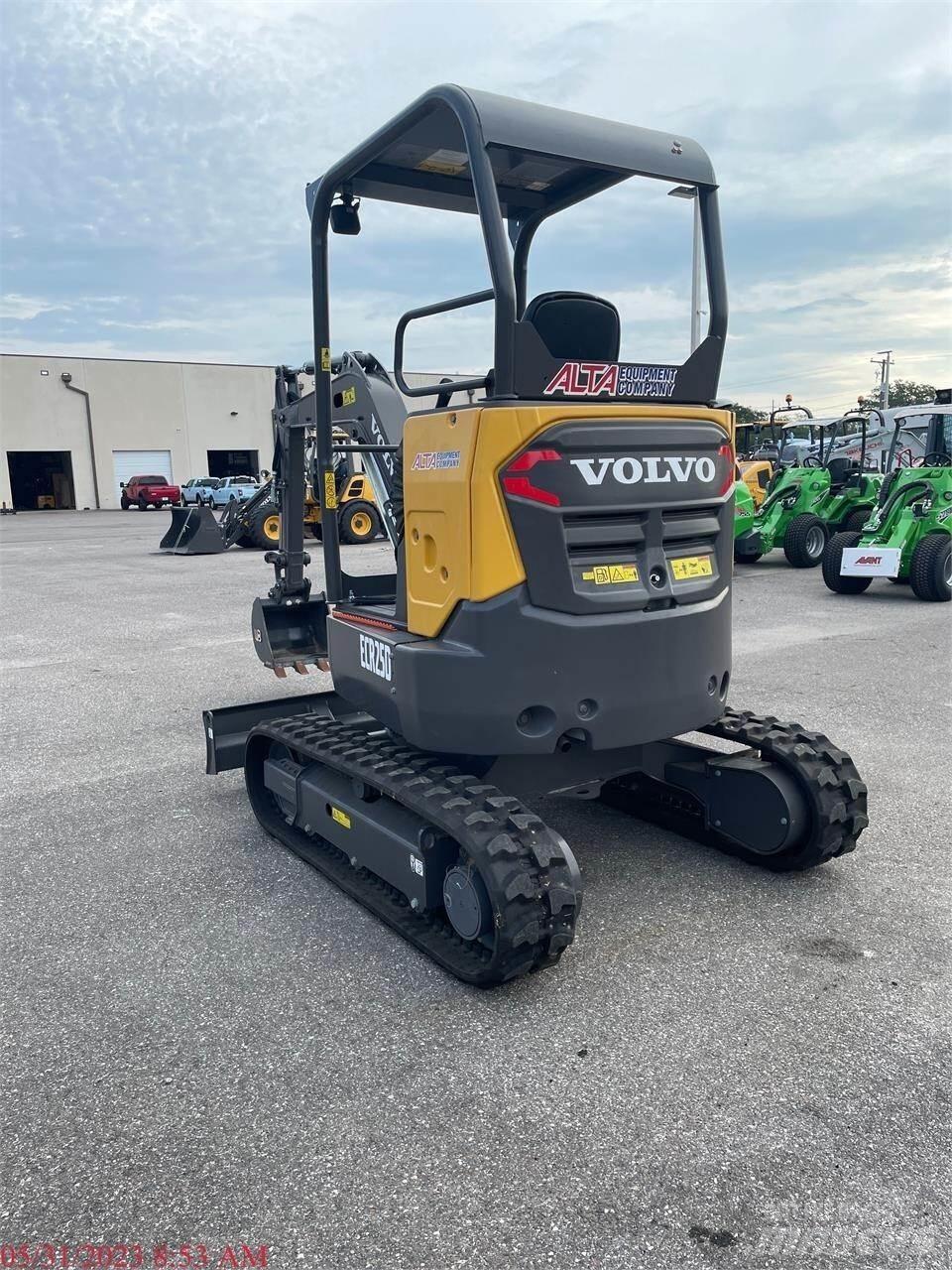 Volvo ECR25D Mini ekskavatoriai < 7 t