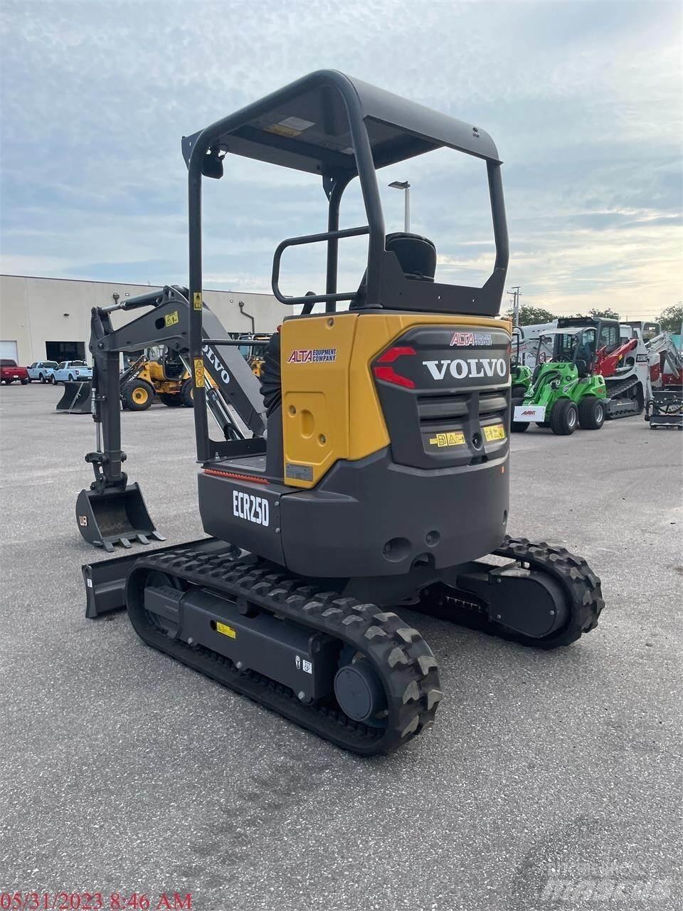 Volvo ECR25D Mini ekskavatoriai < 7 t