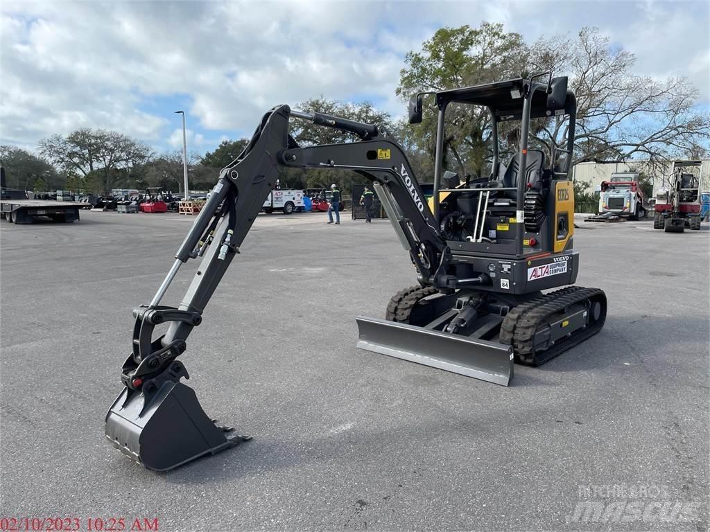 Volvo ECR25D Mini ekskavatoriai < 7 t