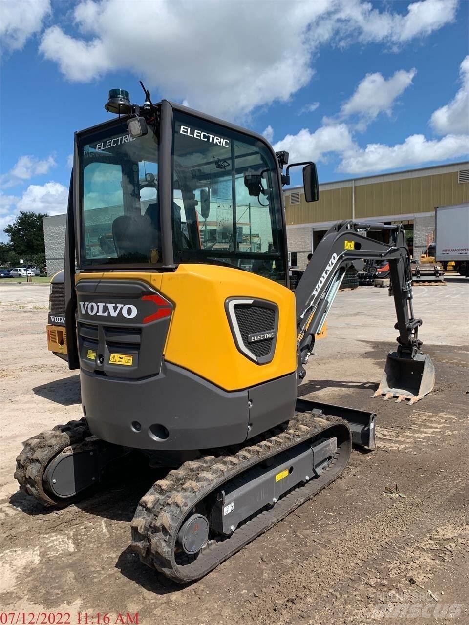 Volvo ECR25D Mini ekskavatoriai < 7 t
