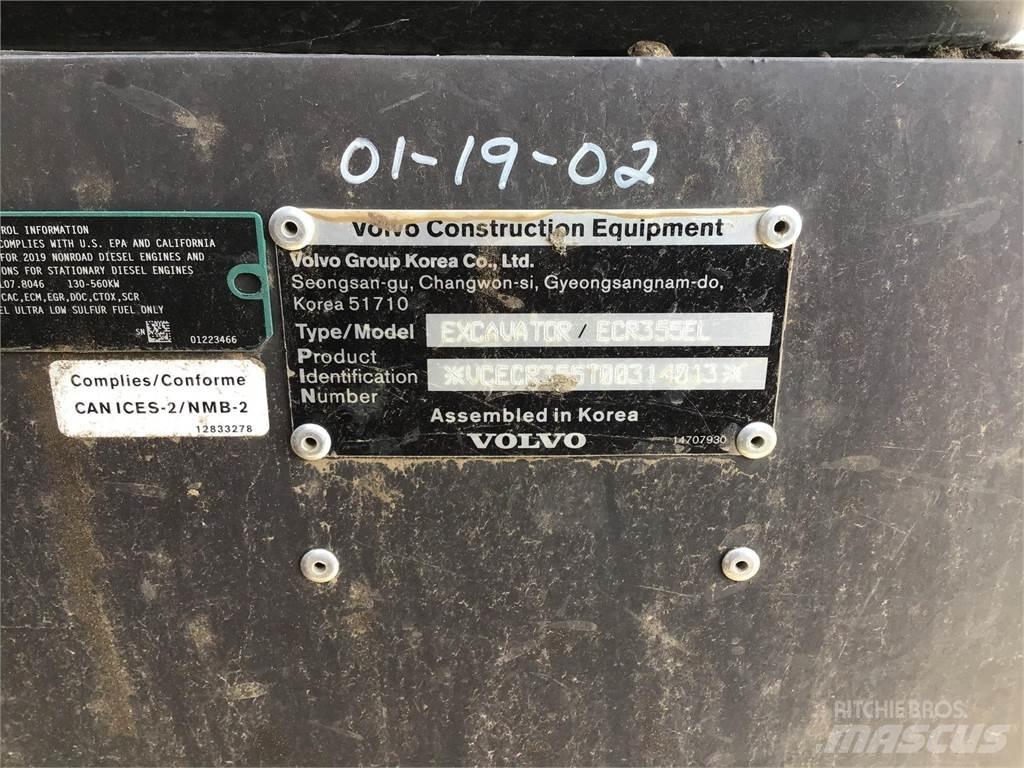 Volvo ECR355EL Vikšriniai ekskavatoriai