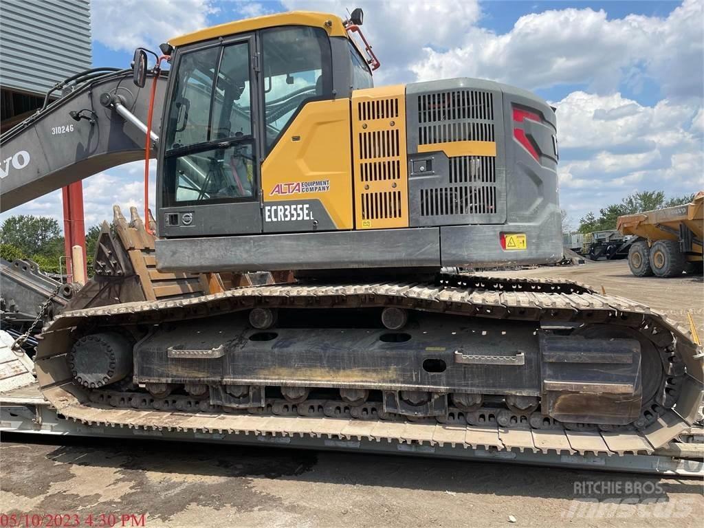 Volvo ECR355EL Vikšriniai ekskavatoriai