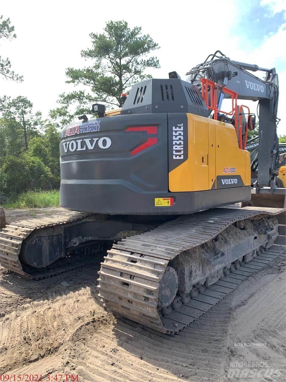 Volvo ECR355EL Vikšriniai ekskavatoriai