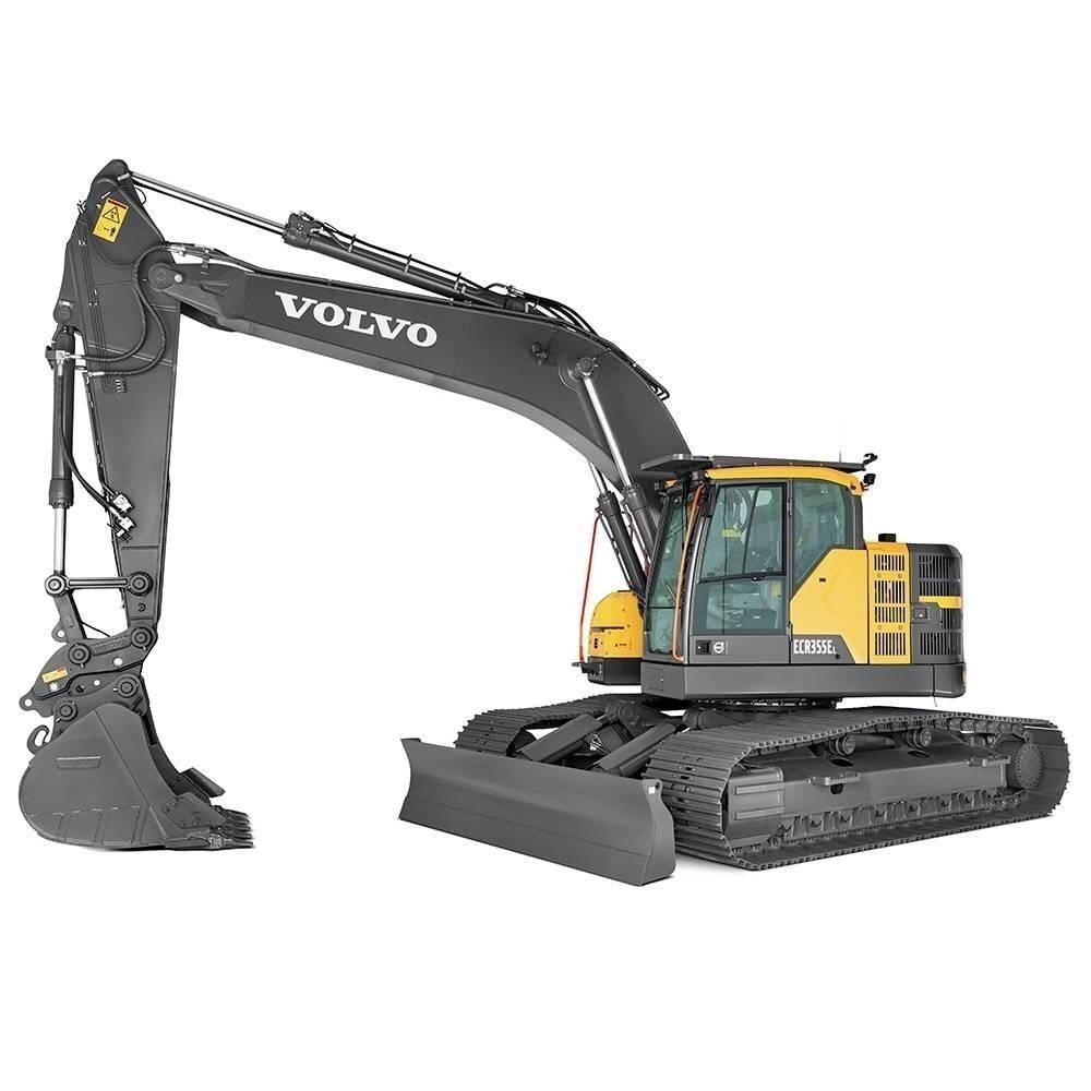 Volvo ECR355EL Vikšriniai ekskavatoriai
