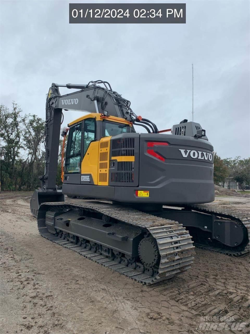 Volvo ECR355EL Vikšriniai ekskavatoriai