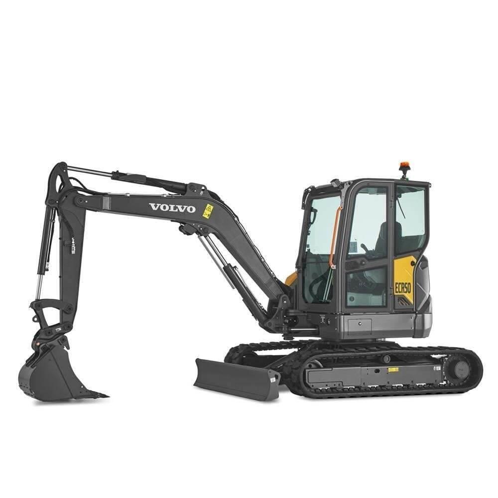 Volvo ECR50F Mini ekskavatoriai < 7 t