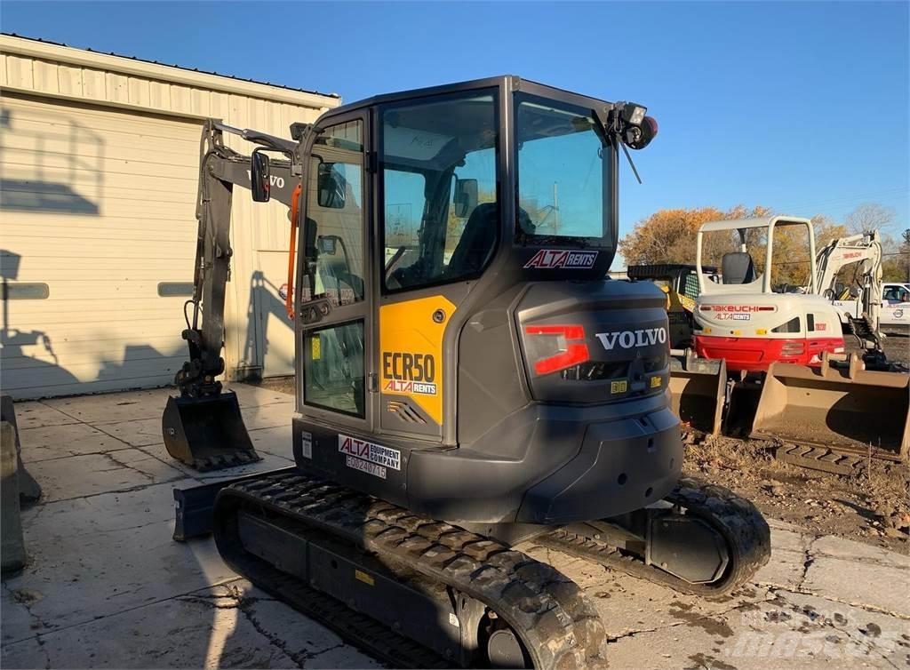 Volvo ECR50F Mini ekskavatoriai < 7 t