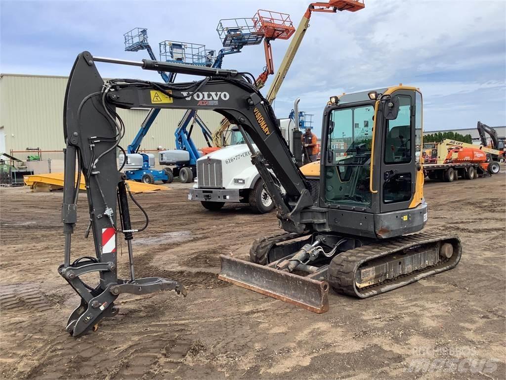 Volvo ECR58D Vikšriniai ekskavatoriai