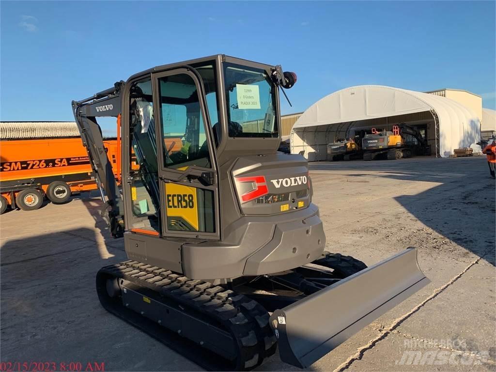 Volvo ECR58F Vikšriniai ekskavatoriai