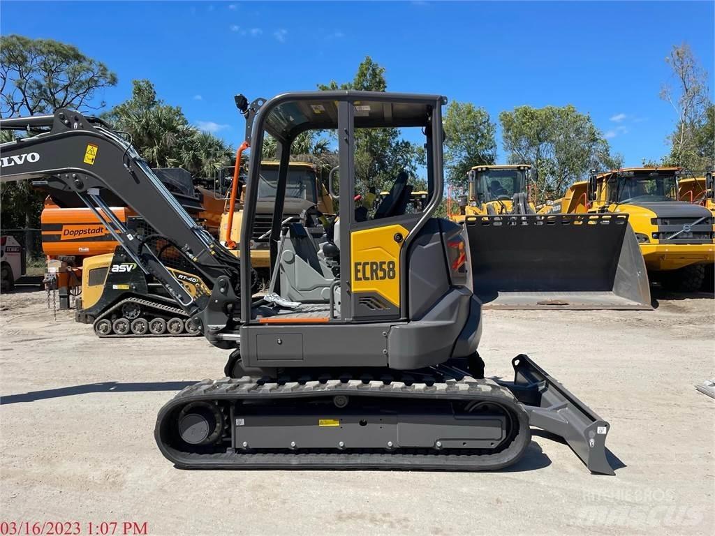 Volvo ECR58F Vikšriniai ekskavatoriai