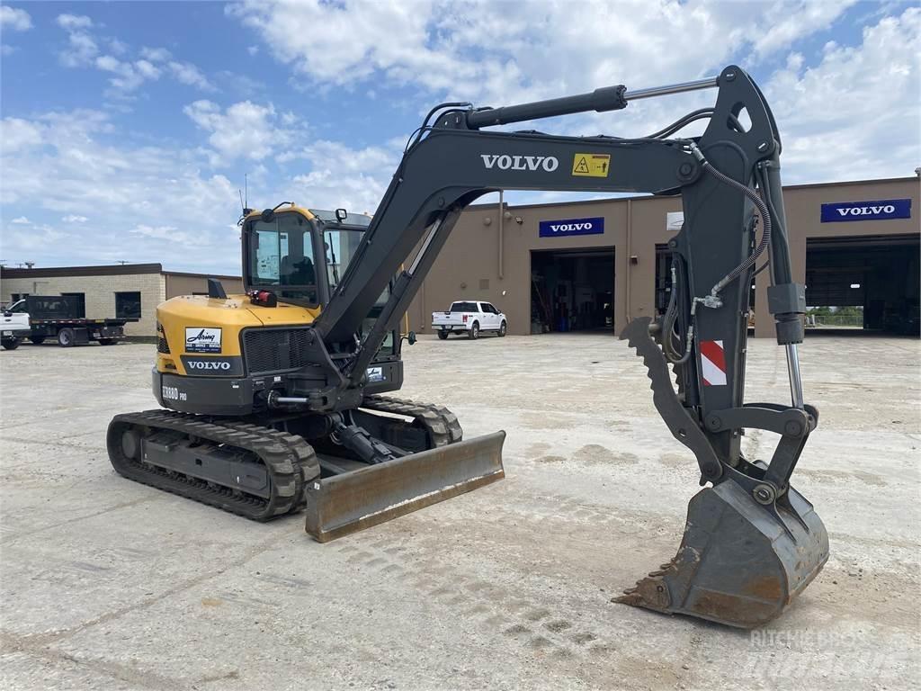 Volvo ECR88D Vikšriniai ekskavatoriai
