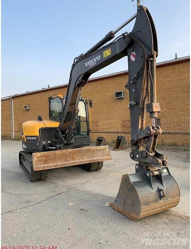 Volvo ECR88D Vikšriniai ekskavatoriai