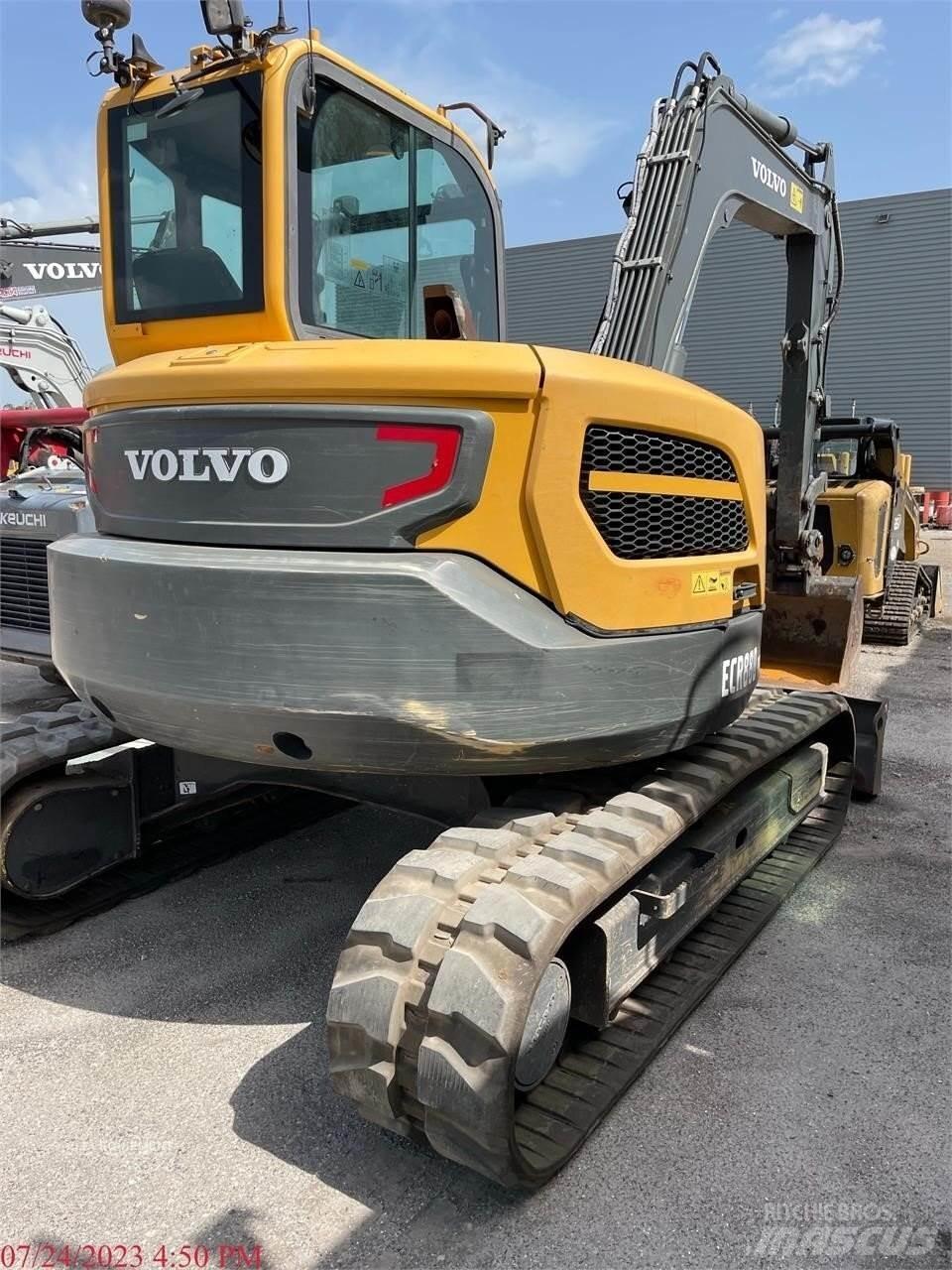 Volvo ECR88D Vikšriniai ekskavatoriai