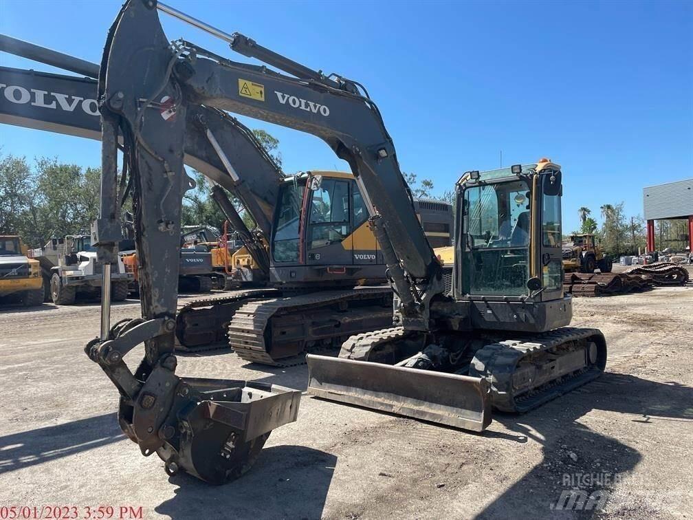 Volvo ECR88D Vikšriniai ekskavatoriai