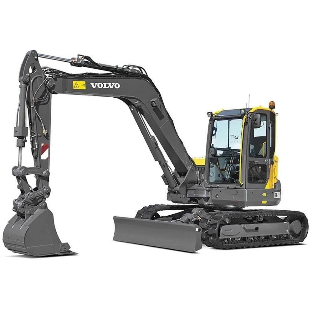 Volvo ECR88D Vikšriniai ekskavatoriai