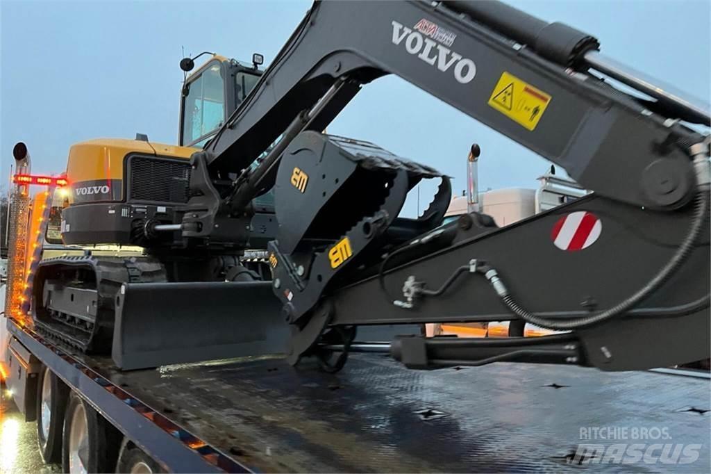 Volvo ECR88D Vikšriniai ekskavatoriai