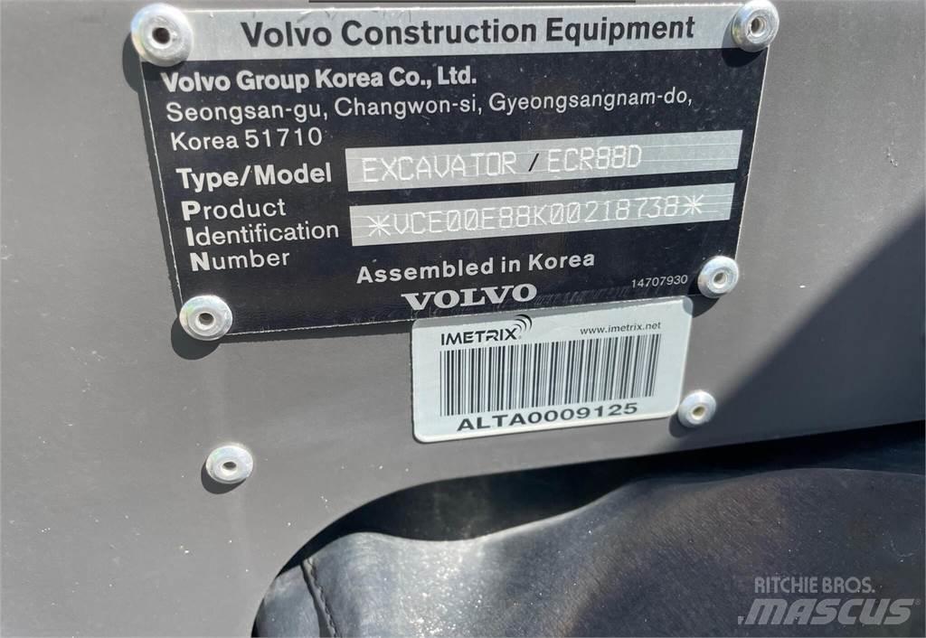 Volvo ECR88D Vikšriniai ekskavatoriai