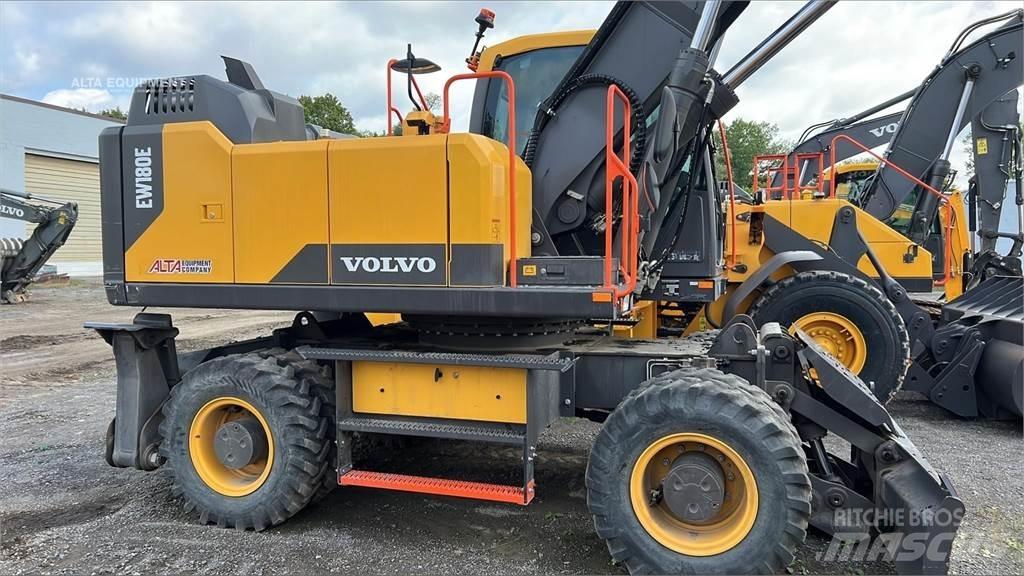 Volvo EW180E Ratiniai ekskavatoriai