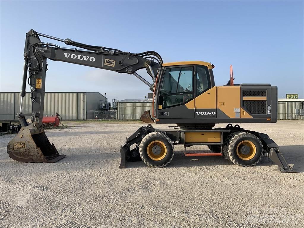 Volvo EW180E Ratiniai ekskavatoriai