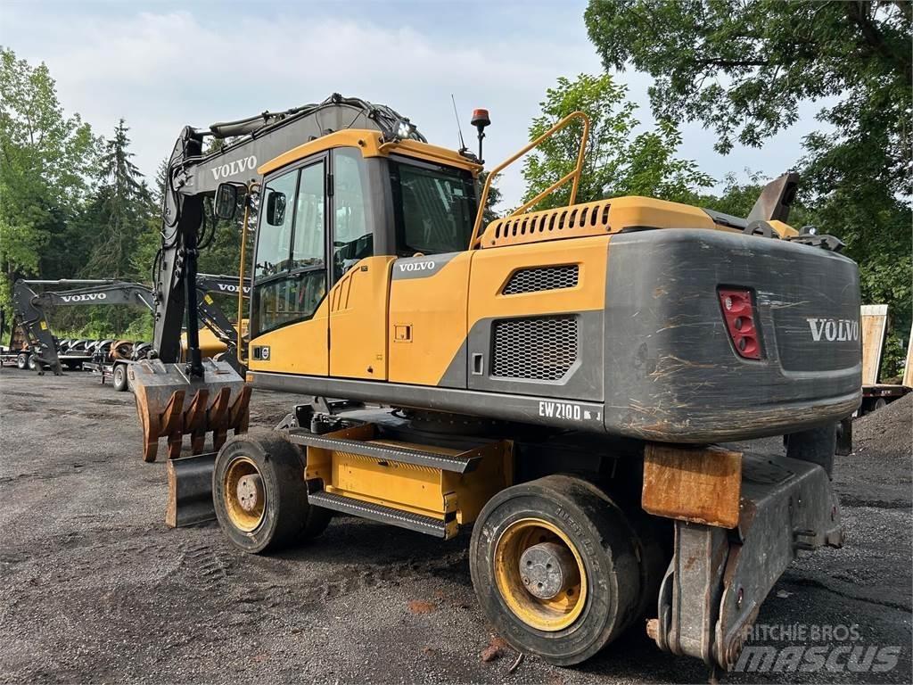Volvo EW210D Ratiniai ekskavatoriai