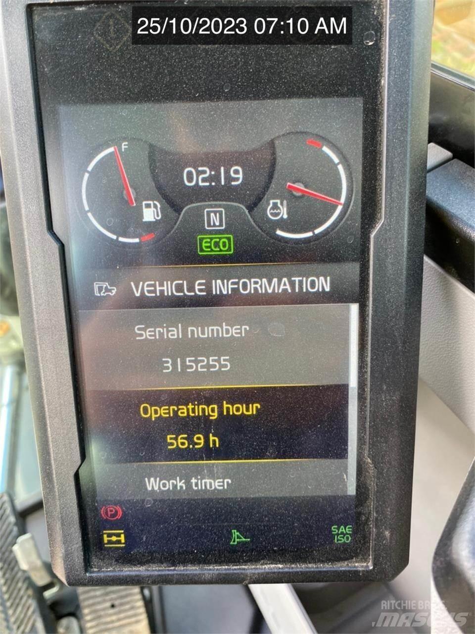 Volvo EW60E Ratiniai ekskavatoriai