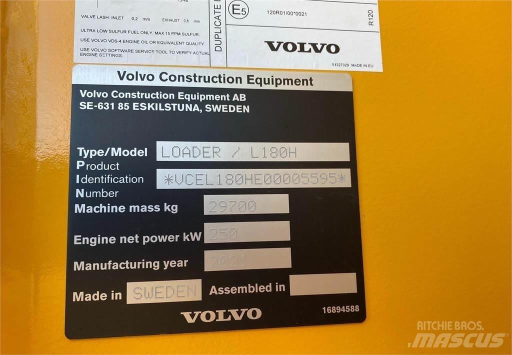 Volvo L180H Naudoti ratiniai krautuvai
