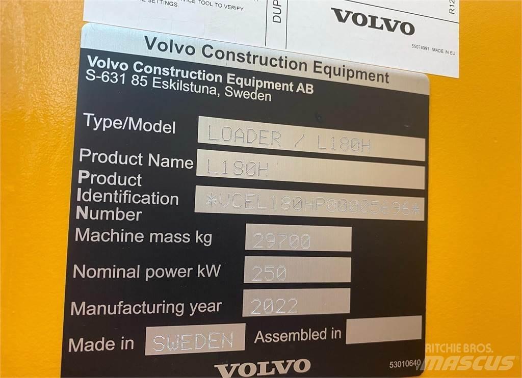 Volvo L180H Naudoti ratiniai krautuvai