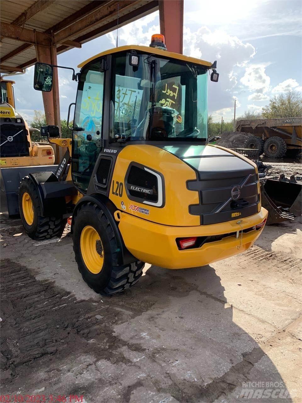 Volvo L20H Naudoti ratiniai krautuvai