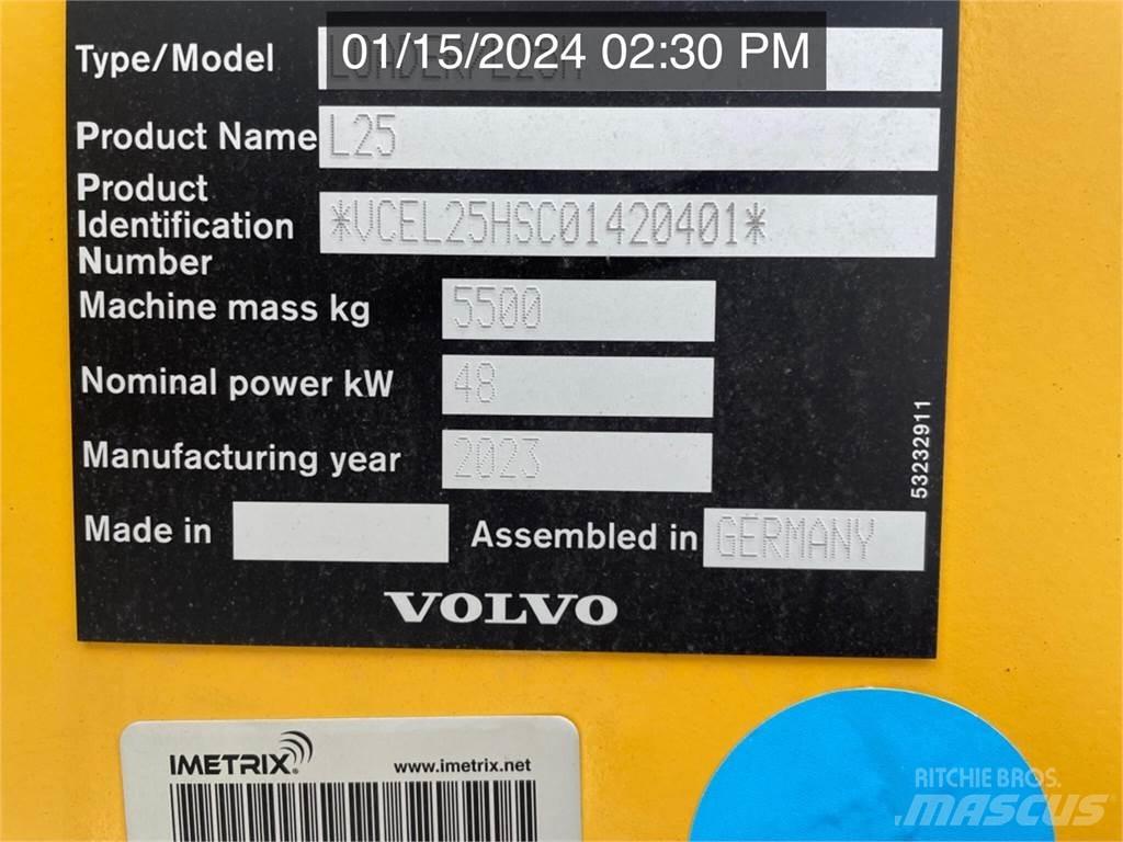 Volvo L25 Naudoti ratiniai krautuvai