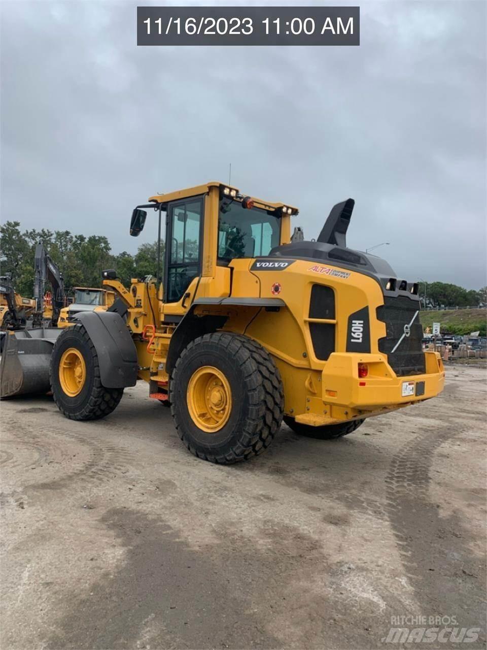 Volvo L60H Naudoti ratiniai krautuvai