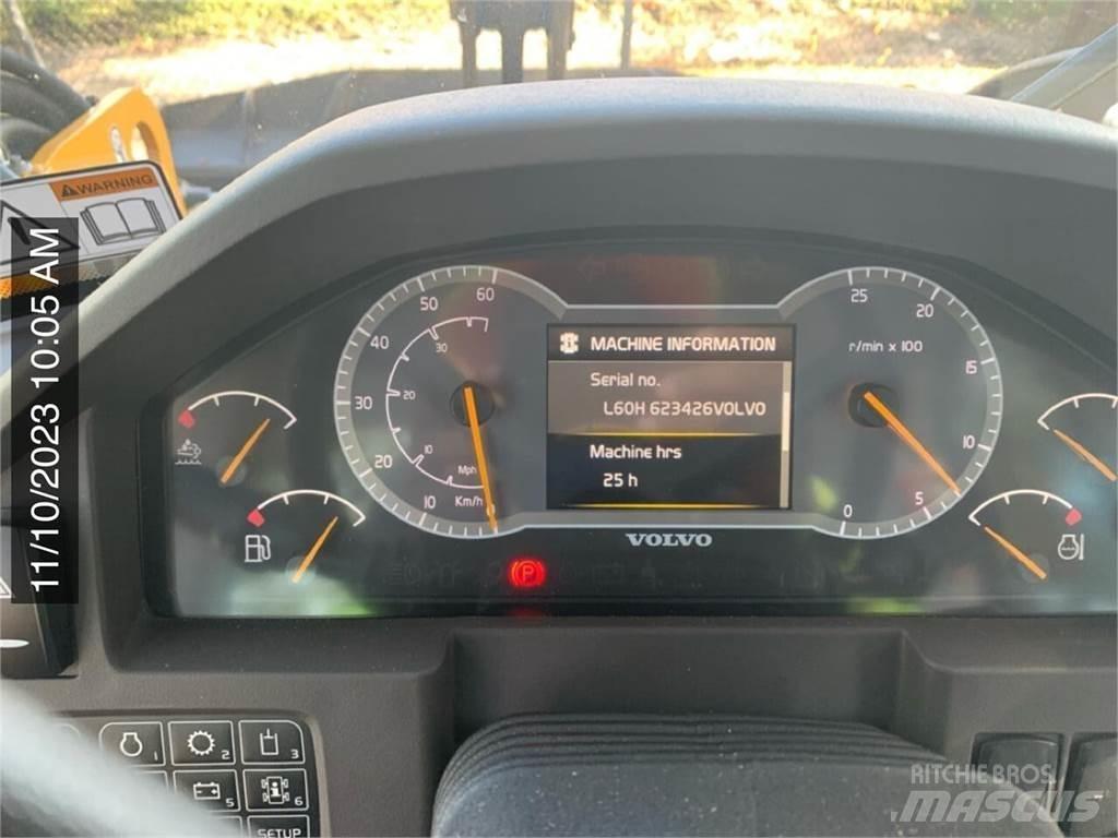 Volvo L60H Naudoti ratiniai krautuvai