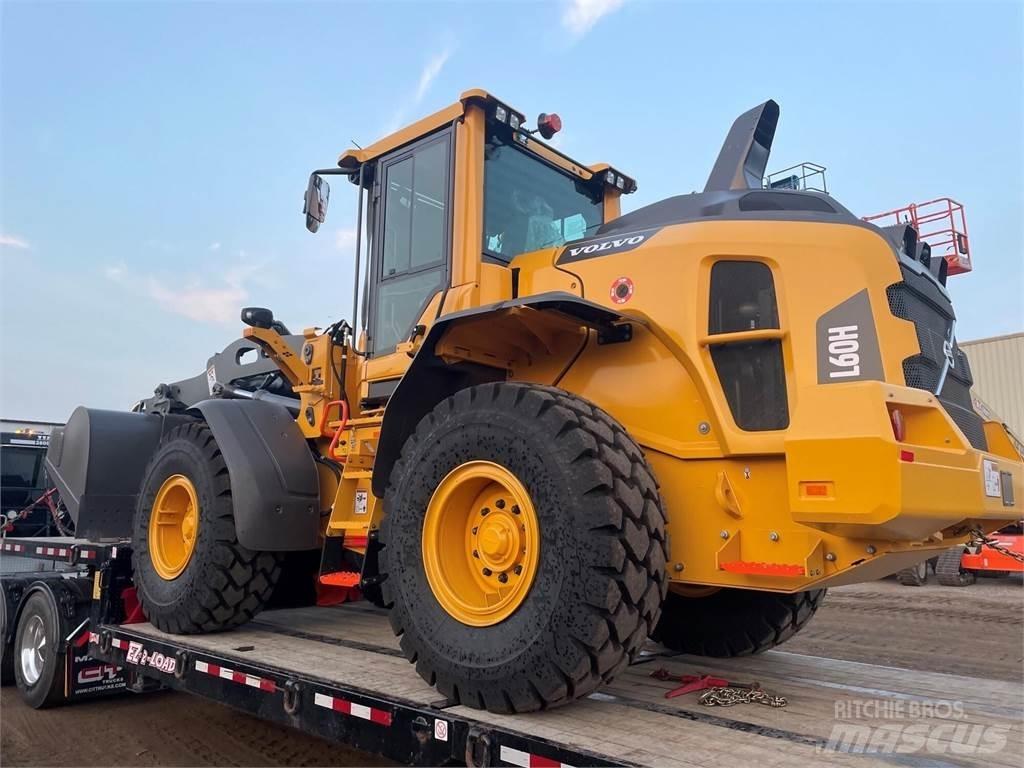 Volvo L60H Naudoti ratiniai krautuvai