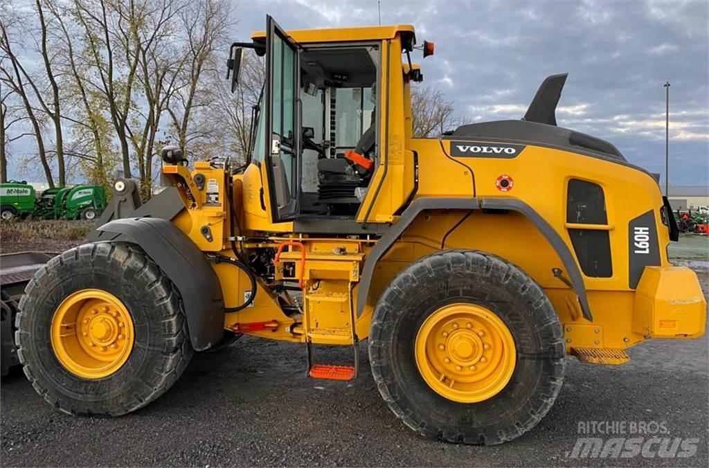 Volvo L60H Naudoti ratiniai krautuvai