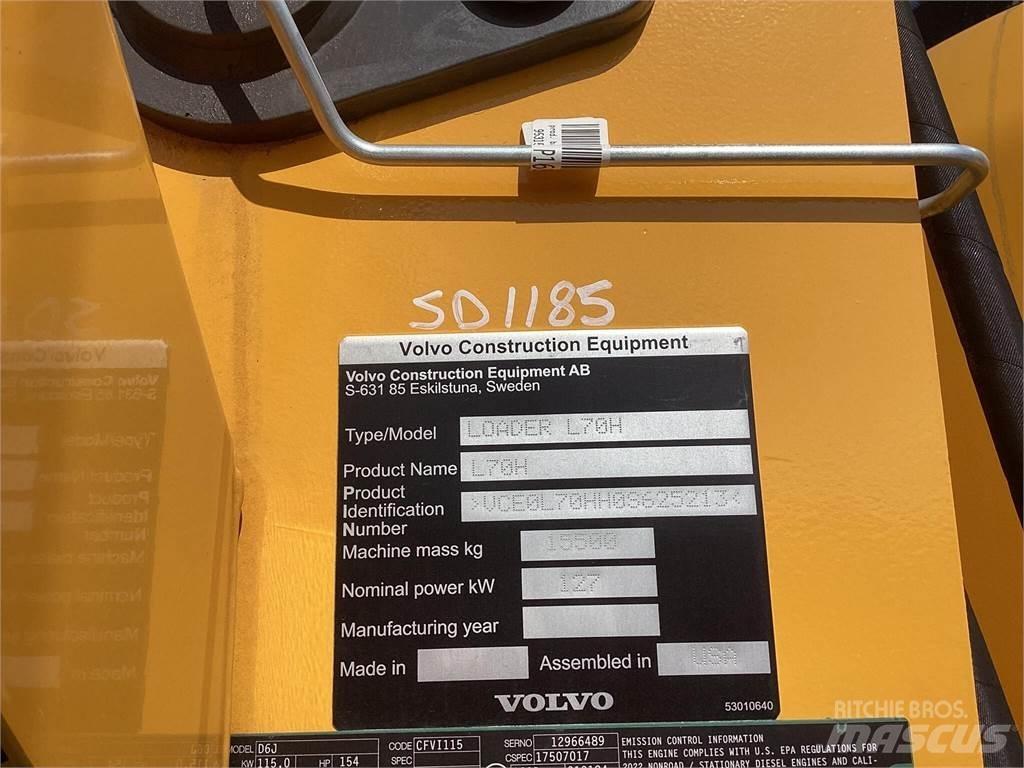 Volvo L70H Naudoti ratiniai krautuvai